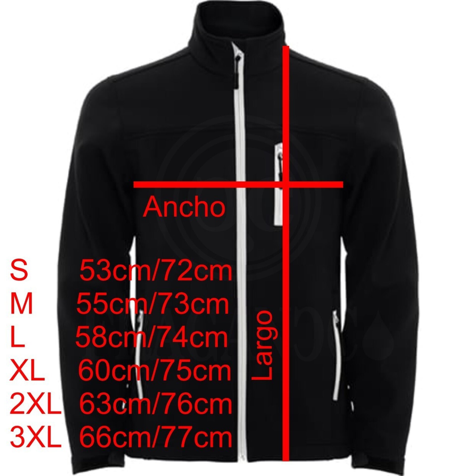 Chaqueta cortavientos personalizada con indicativo radioaficionado. QRZ - 5